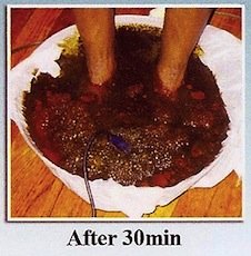 foot detox after 30 minutes 