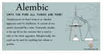 alembic distillation apparatus