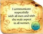 communicate respect men women