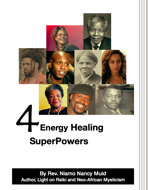 cover of Ebook including spiritual counseling info related to energy superpowers
