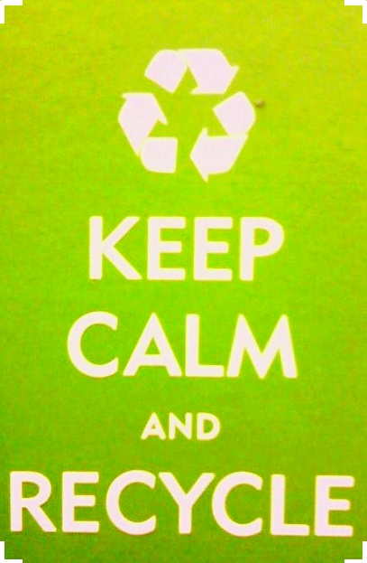pic of keep calm and recycle