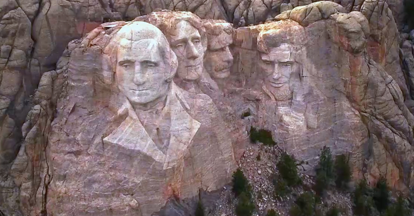 pic of presidents on Mt. Rushmore